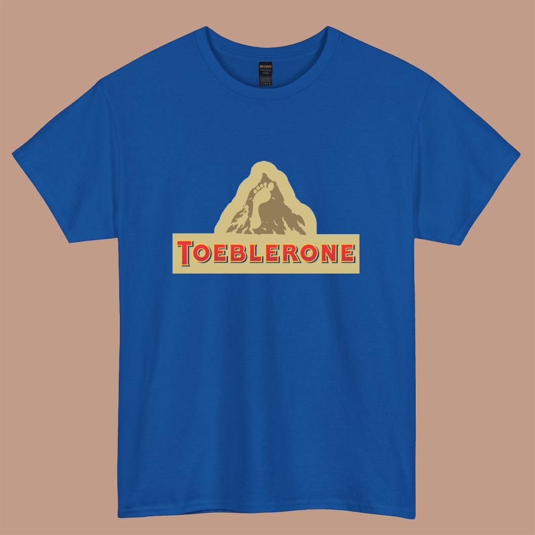 Toeblerone Chocolate  logo short sleeve t shirt S-5XL - P