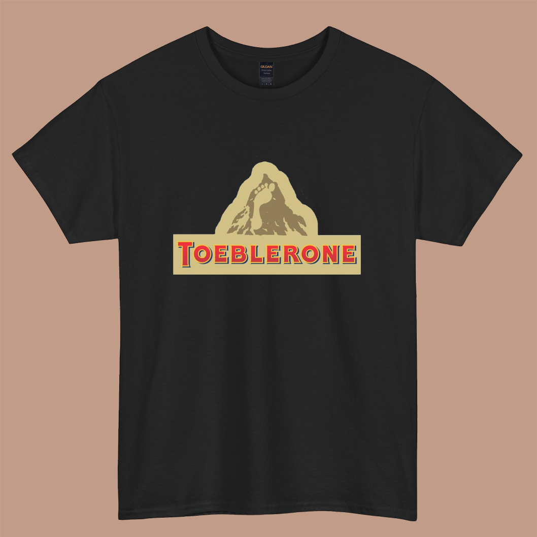Toeblerone Chocolate  logo short sleeve t shirt S-5XL - P
