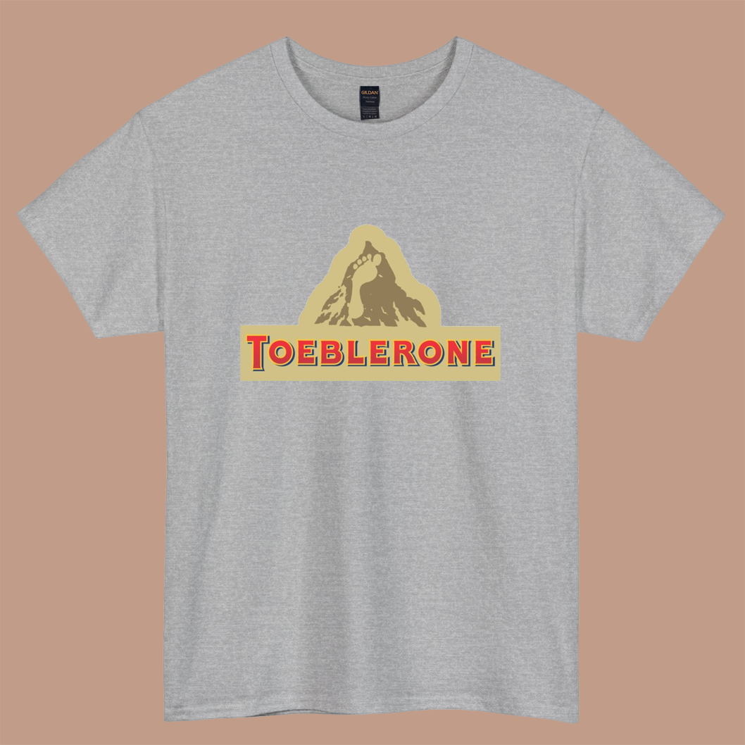 Toeblerone Chocolate  logo short sleeve t shirt S-5XL - P