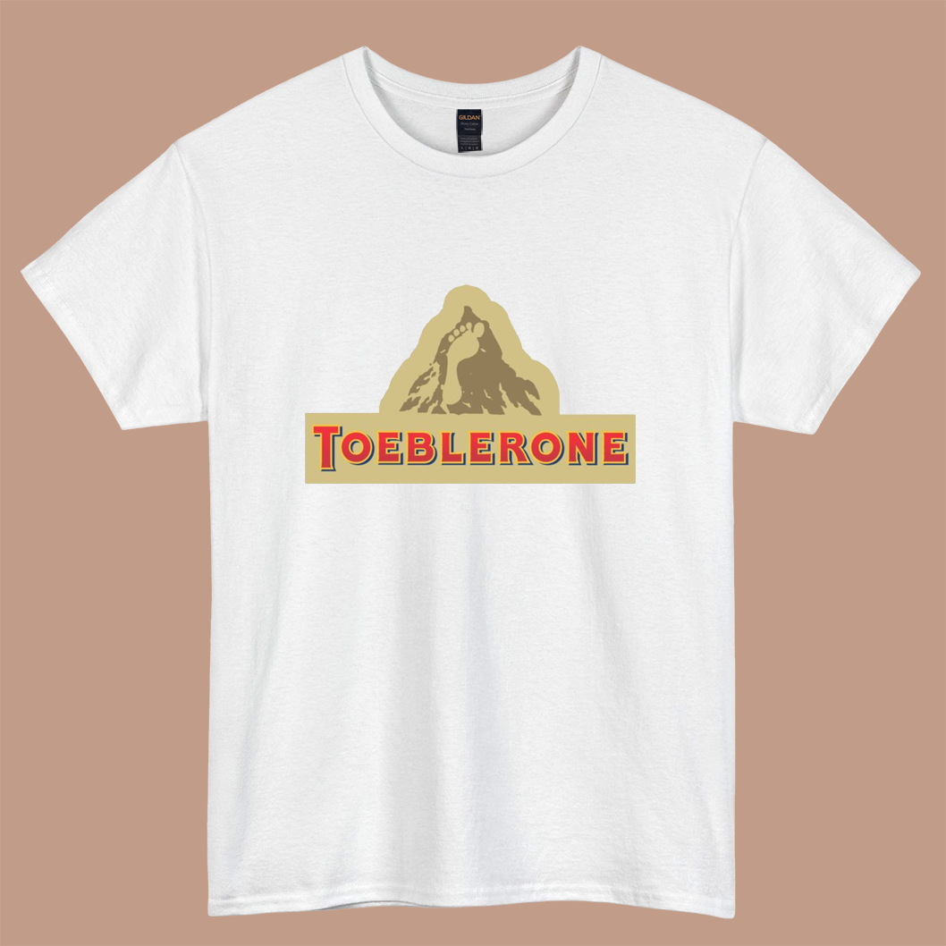 Toeblerone Chocolate  logo short sleeve t shirt S-5XL - P