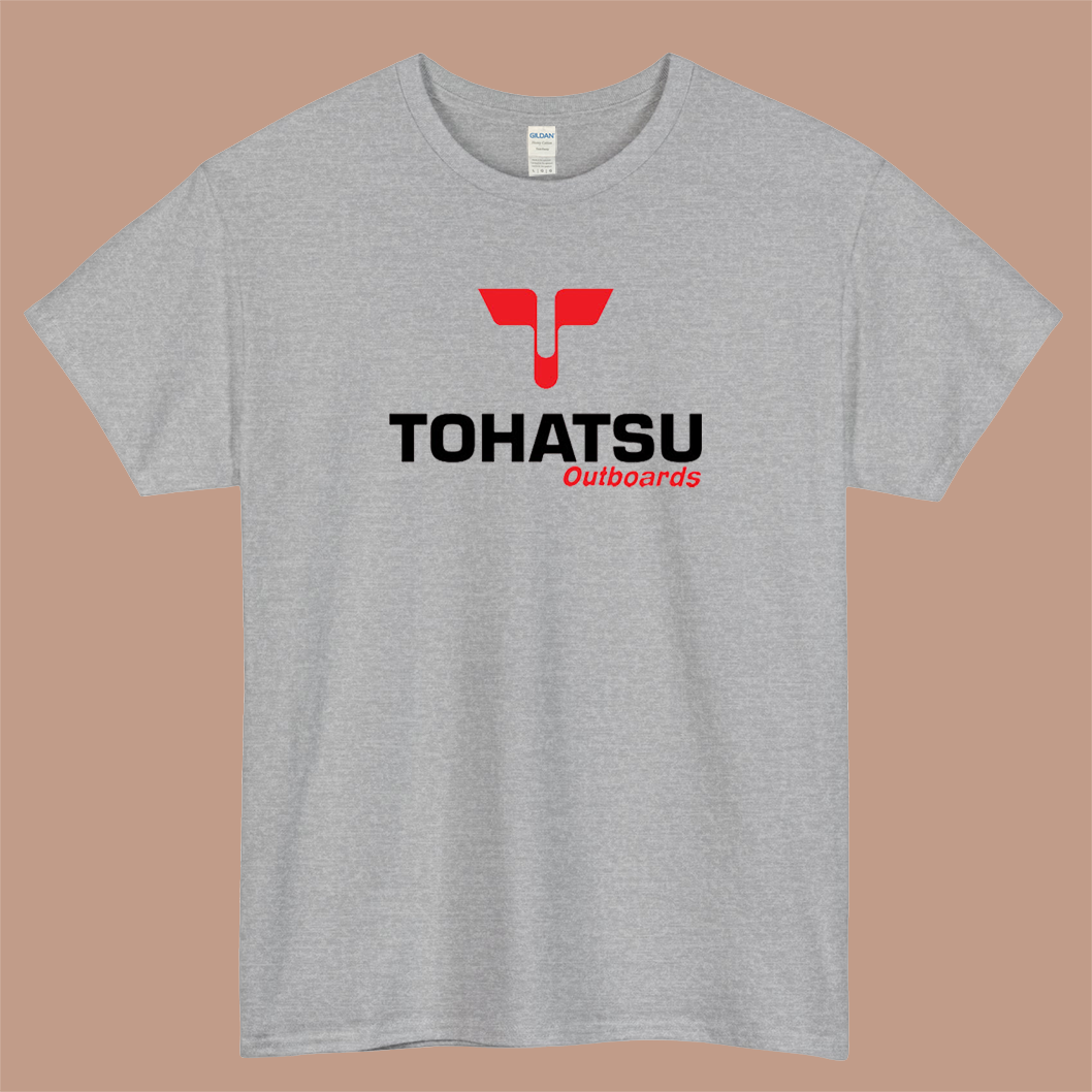 Tohatsu Outboards Logo Mens Unisex Short Sleeve T-Shirt Size S-3XL - P