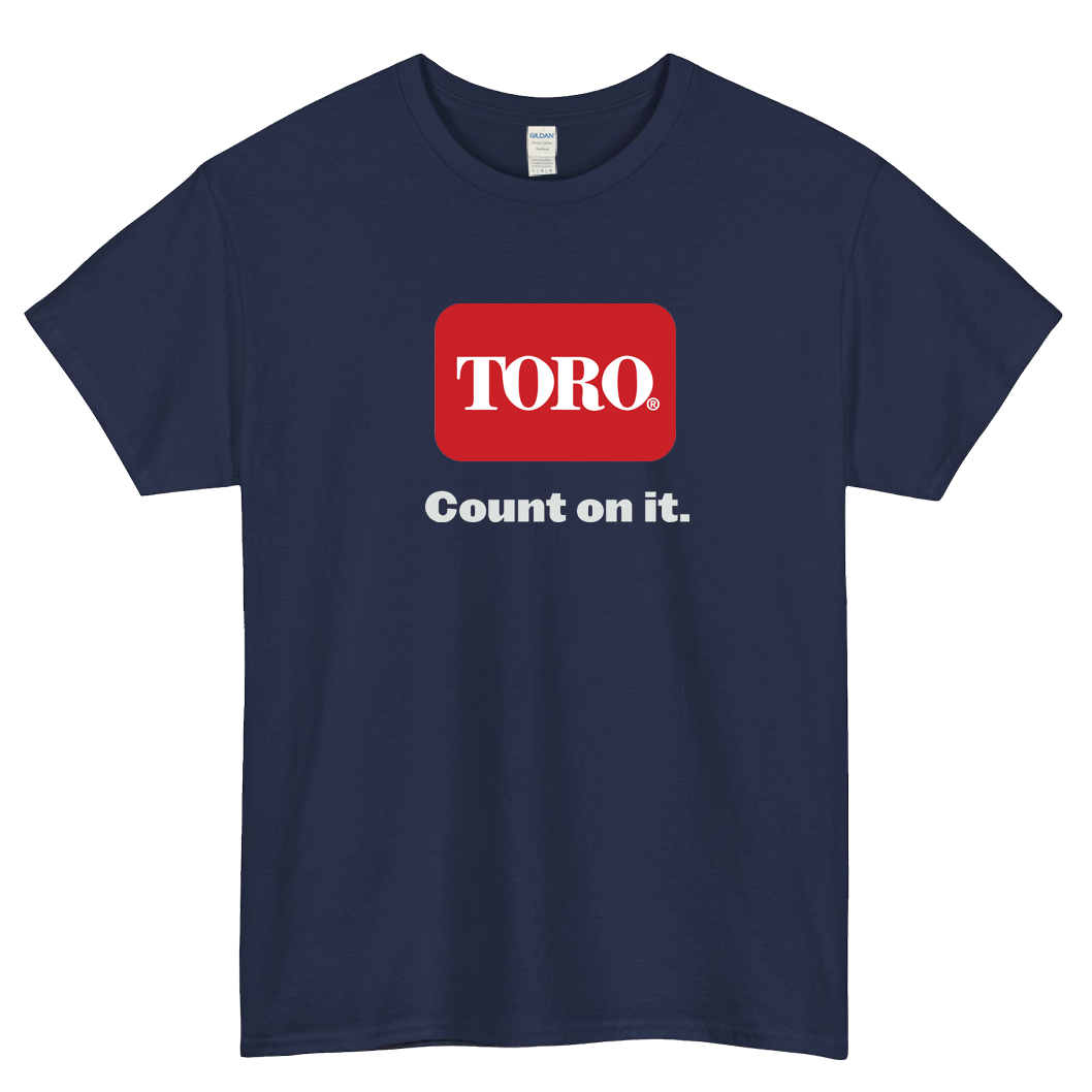 Toro Count On It Logo SHORT SLEEVE T SHIRT -P