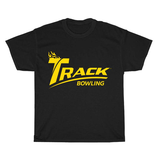 Track Bowling Logo Men's Unisex T Shirt Size S to 3XL