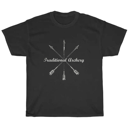 Traditional Archery Logo Men's Unisex T Shirt Size S to 3XL