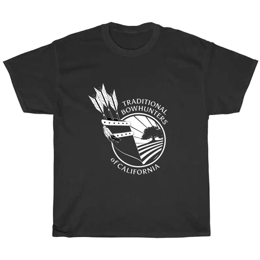 Traditional Bowhunters of California Logo Men's Unisex T Shirt Size S to 3XL