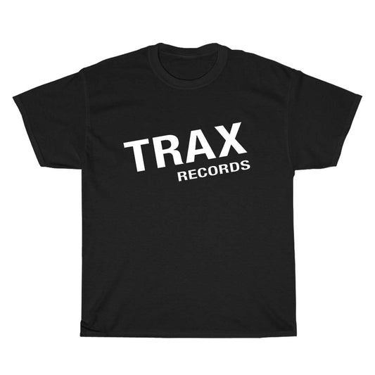 Trax Records Logo Men's Unisex T Shirt Size S to 3XL