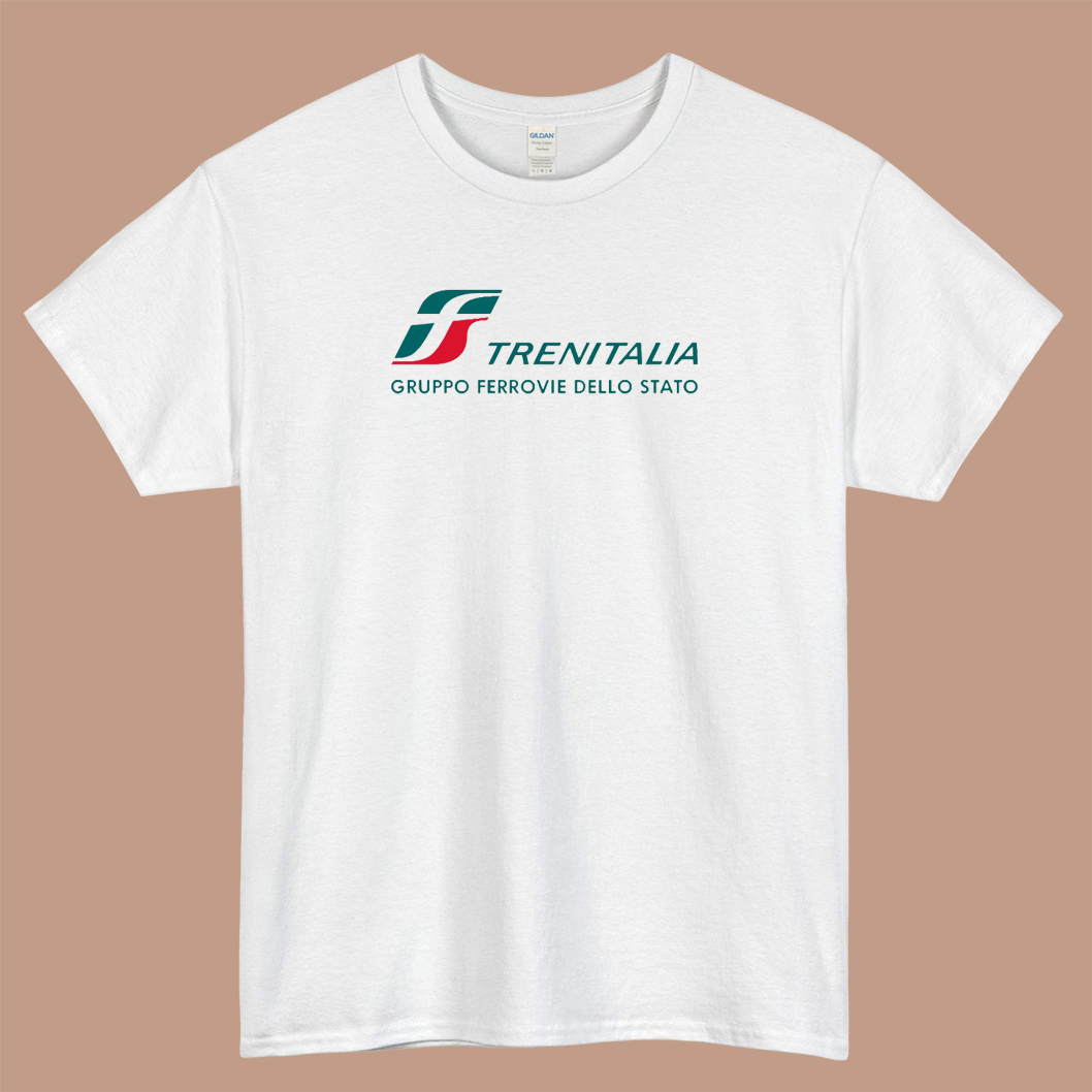 Trenitalia Essential Logo Mens Unisex Short Sleeve T-Shirt Size S-3XL - P