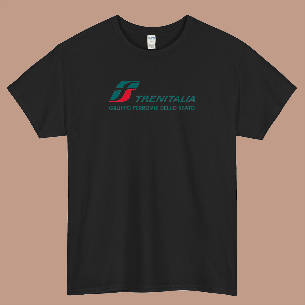 Trenitalia Essential Logo Mens Unisex Short Sleeve T-Shirt Size S-3XL - P