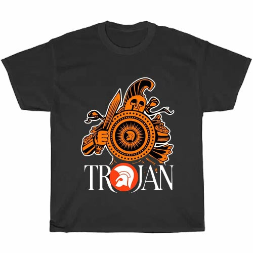 Trojan Record Logo Men's Unisex T Shirt Size S to 3XL