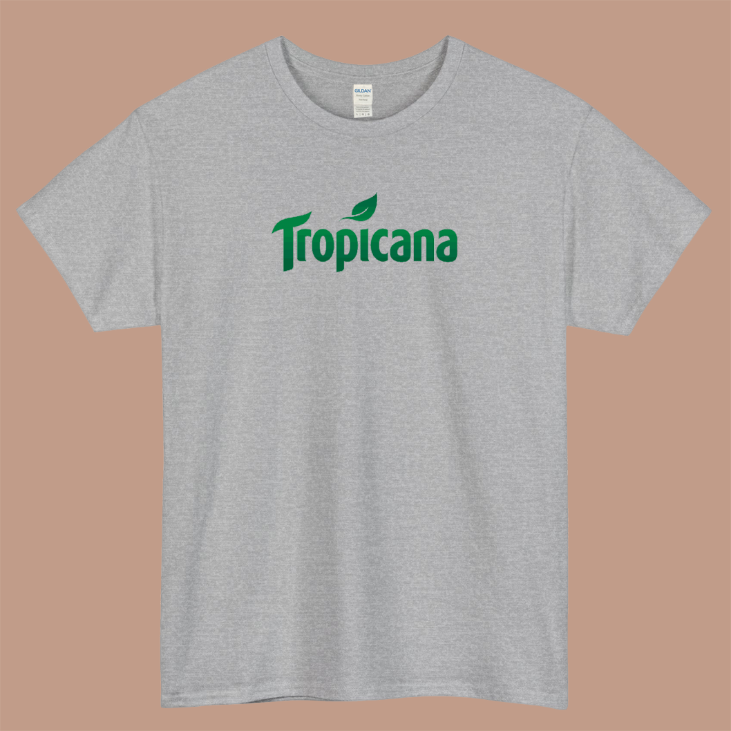Tropicana 2Logo Mens Short Sleeve T-Shirt Size S-3XL