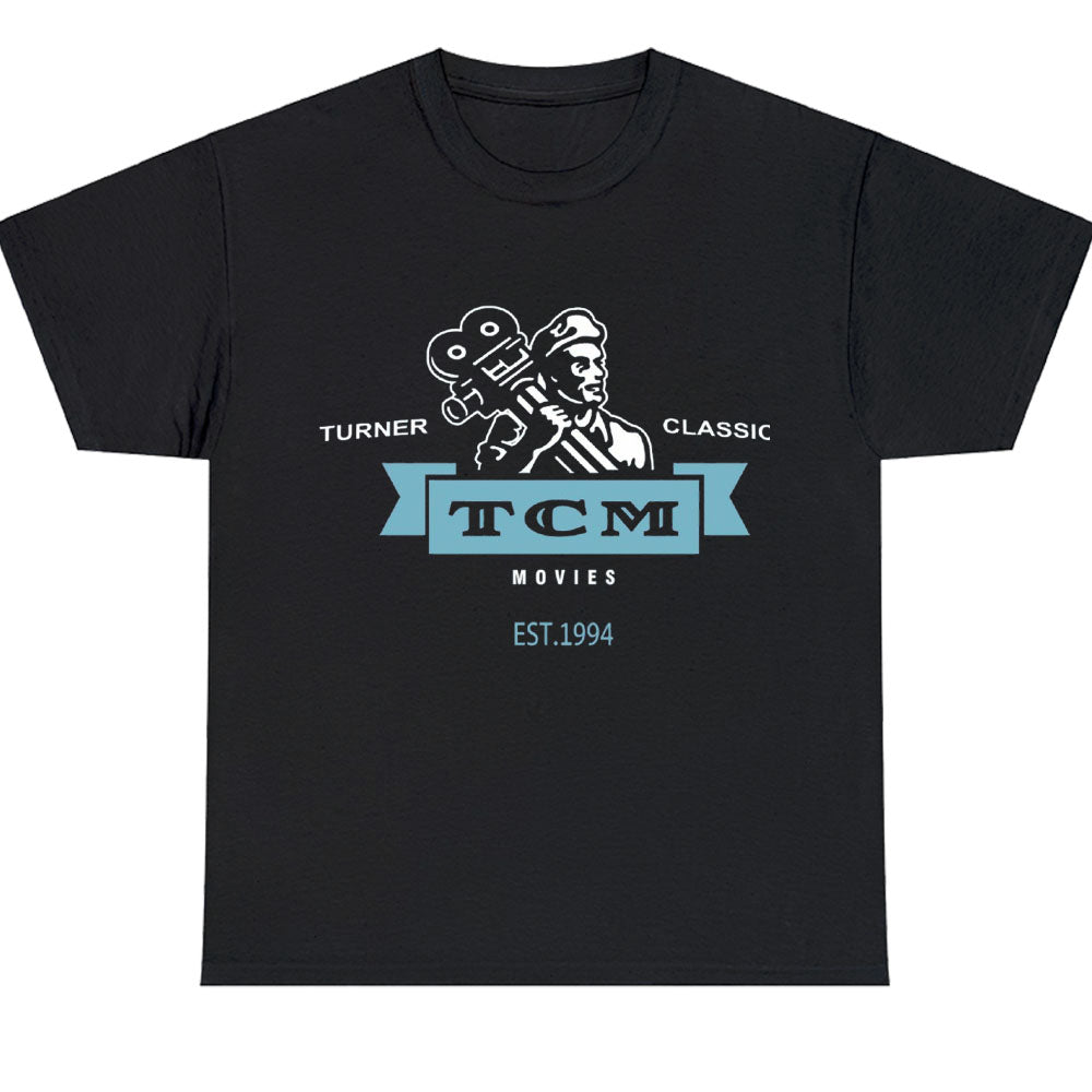 Turner Classic Movies Logo Men's Unisex T Shirt Size S to 3XL