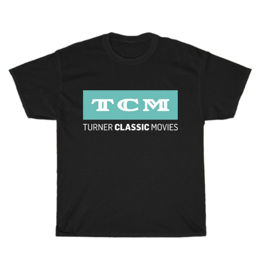 Turner Classic Movies Logo Men's Unisex T Shirt Size S to 3XL