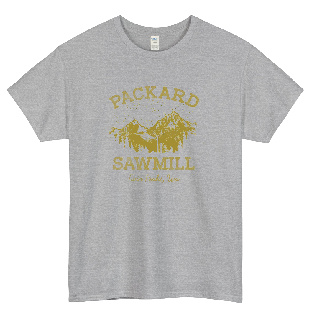 Twin Peaks Packard Sawmill Logo Mens Unisex Short Sleeve T-Shirt Size S-3XL - P