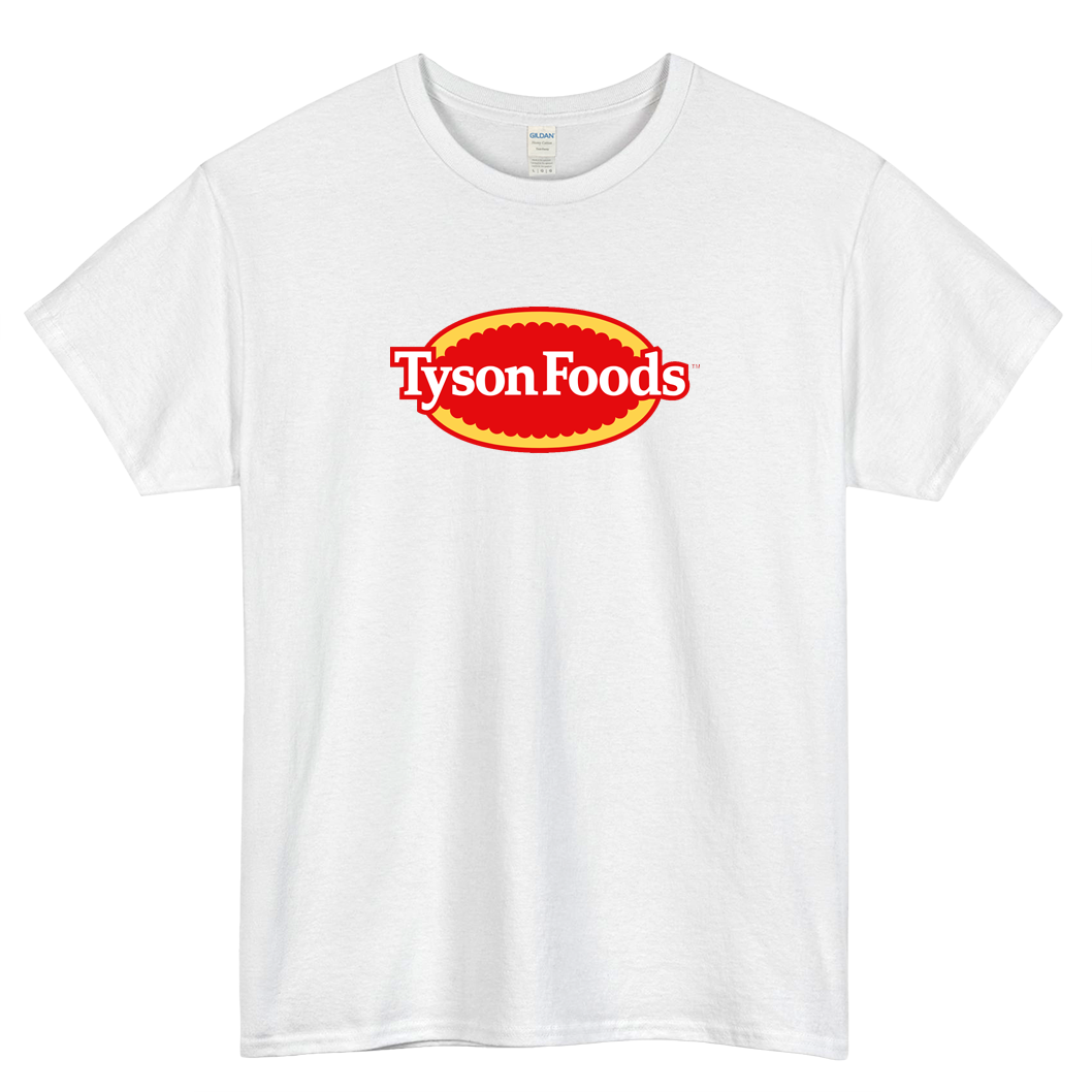 Tyson Foods logo short sleeve t shirt S-3XL