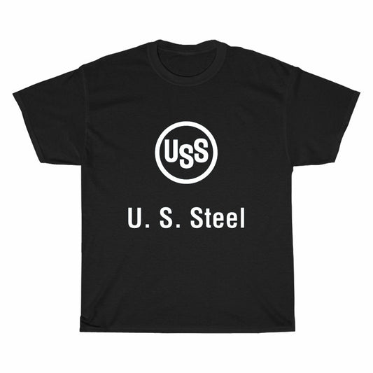 U.S. Steel Industrial Logo Men's Unisex T Shirt Size S to 3XL