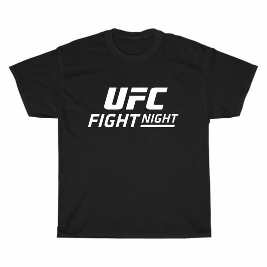 UFC Fight Night Logo Men's Unisex T Shirt Size S to 3XL