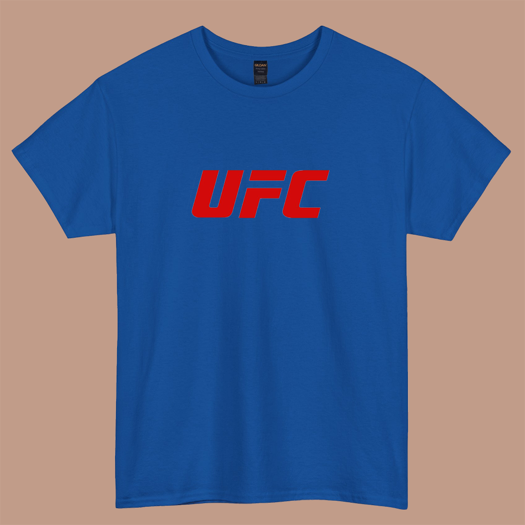 UFC logo short sleeve t shirt Size S-3XL -P
