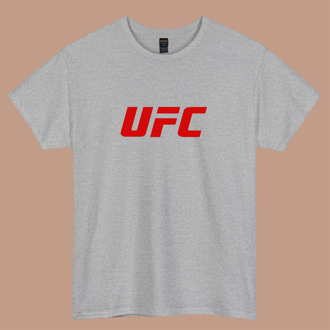 UFC logo short sleeve t shirt Size S-3XL -P