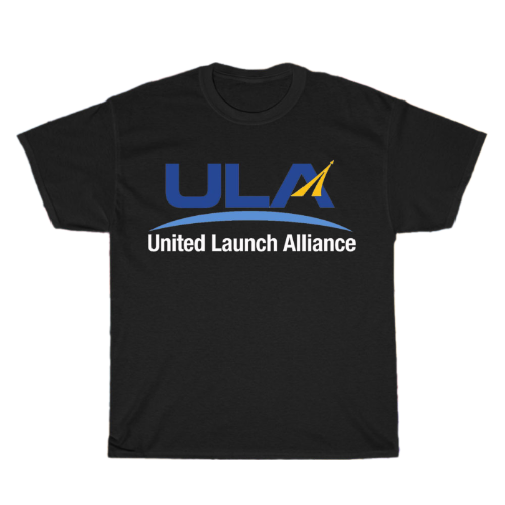 ULA United Launch Alliance Logo Men's Unisex T Shirt Size S to 3XL