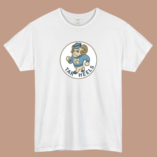 UNC Tar Heels Logo Mens Unisex Short Sleeve T-Shirt Size S-3XL - P