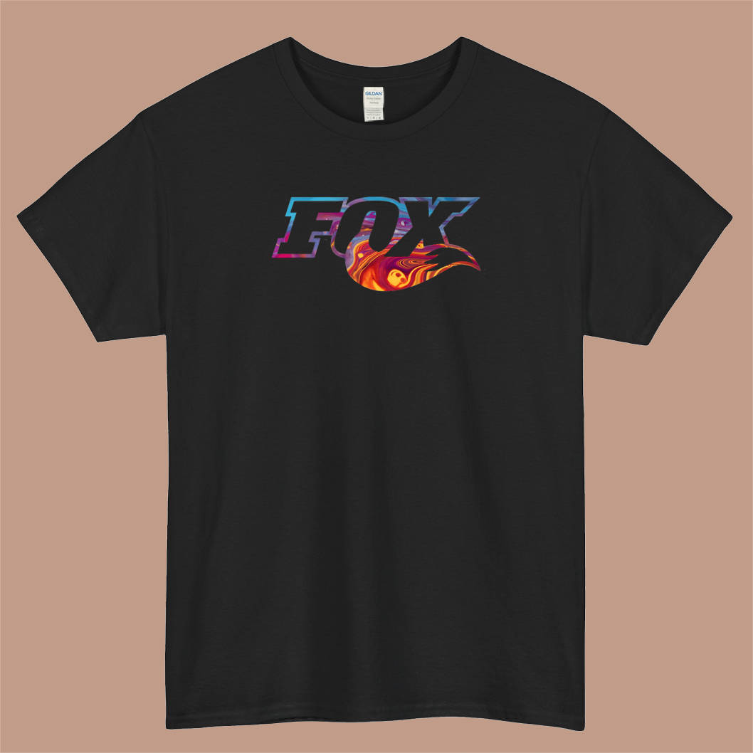 UNIQUE Fox design - Watercolor Logo Mens Unisex Short Sleeve T-Shirt Size S-3XL - P