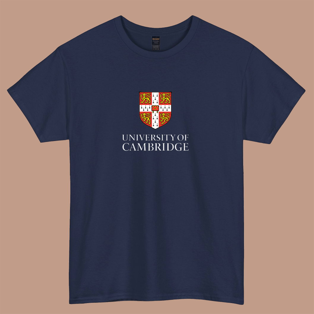 UNIVERSITY OF CAMBRIDGE LOGO short sleeve t shirt size S-3XL -P
