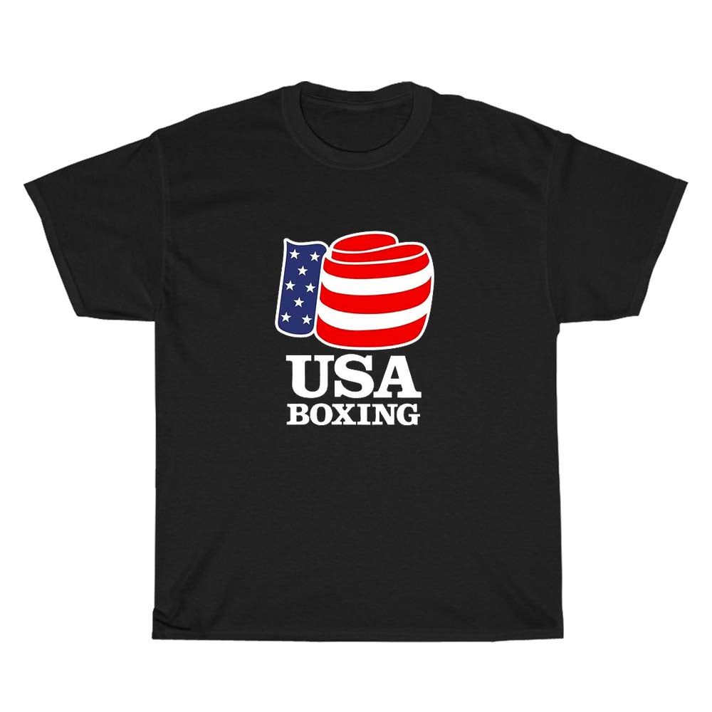 USA Boxing Logo Men's Unisex T Shirt Size S to 3XL