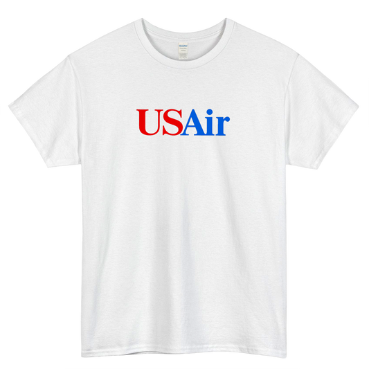 USAir US Airlines logo SHORT SLEEVE T SHIRT -P