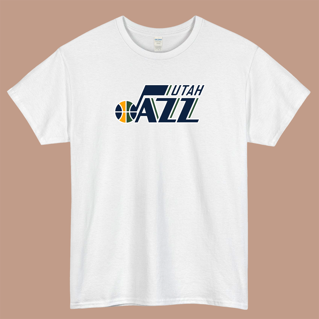 UTAH JAZZ Logo Mens Unisex Short Sleeve T-Shirt Size S-3XL - P
