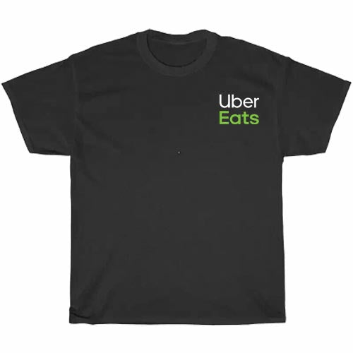 Uber Eats Food Delivery Logo Men's Unisex T Shirt Size S to 3XL