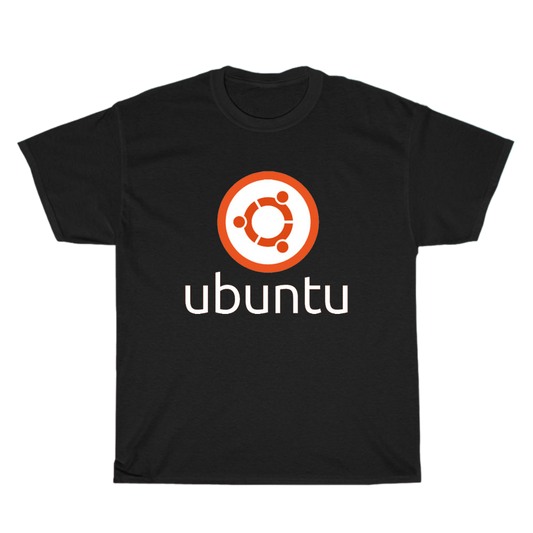 Ubuntu Linux Logo Men's Unisex T Shirt Size S to 3XL
