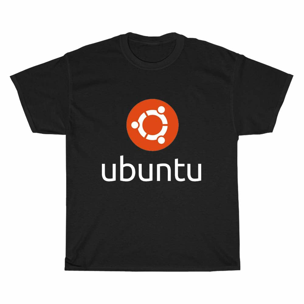 Ubuntu Linux Logo Men's Unisex T Shirt Size S to 3XL