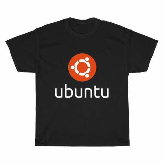 Ubuntu Linux Logo Men's Unisex T Shirt Size S to 3XL