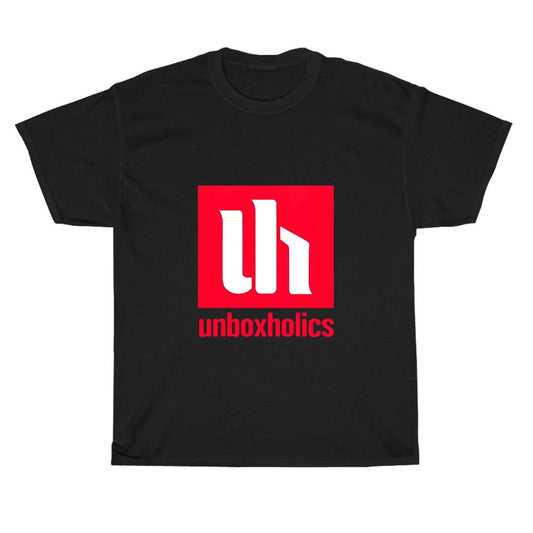 Unboxholics Logo Men's Unisex T Shirt Size S to 3XL