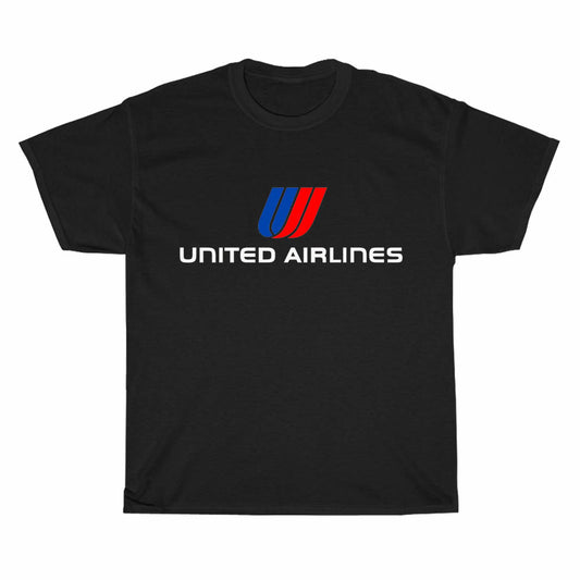 United Airlines Airways Logo Men's Unisex T Shirt Size S to 3XL