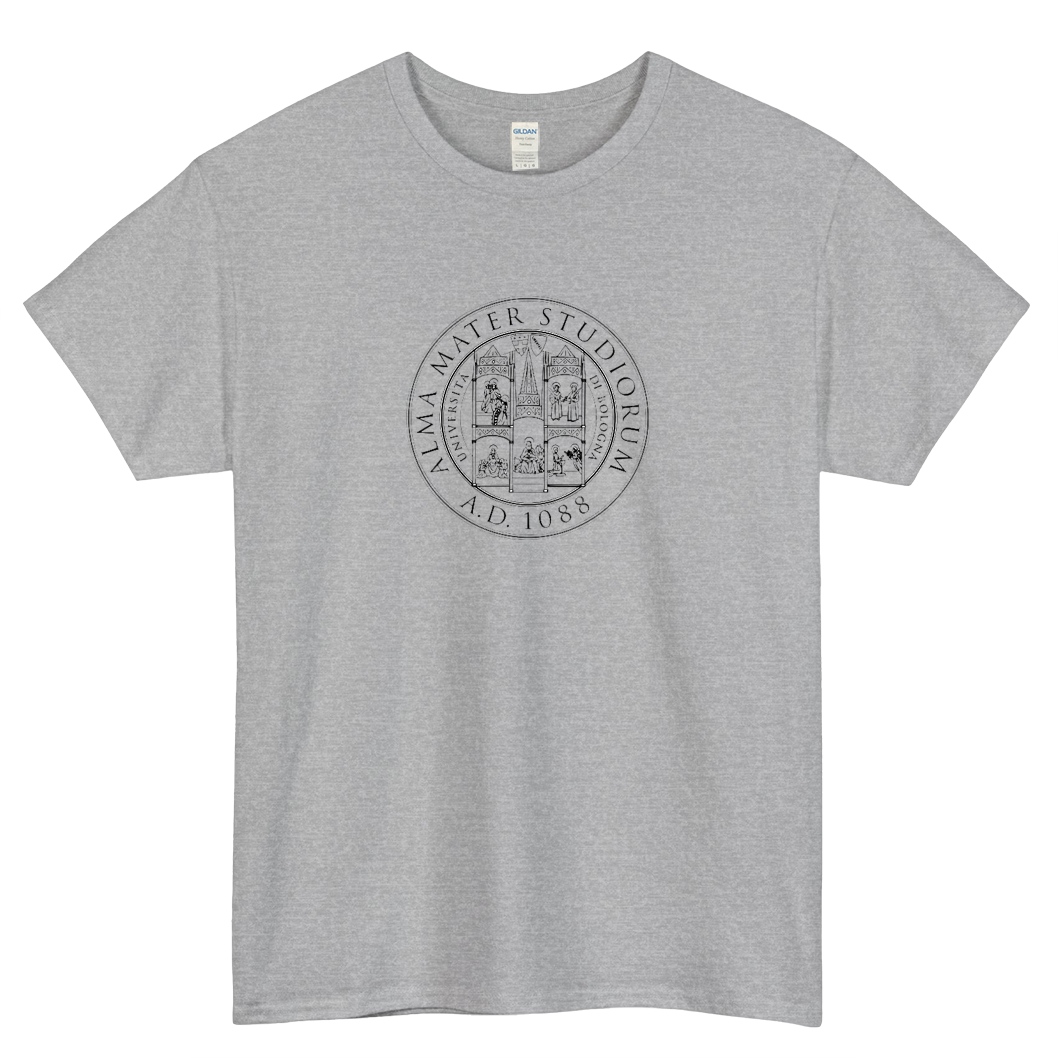 University Of Bologna LOGO SHORT SLEEVE MEN'S T SHIRT S-3XL