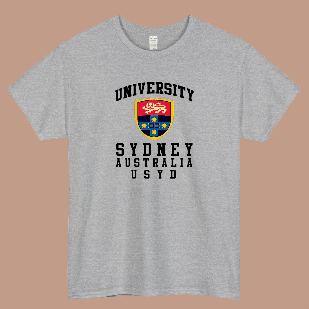 University Of Sydney Logo Mens Unisex Short Sleeve T-Shirt Size S-3XL - P