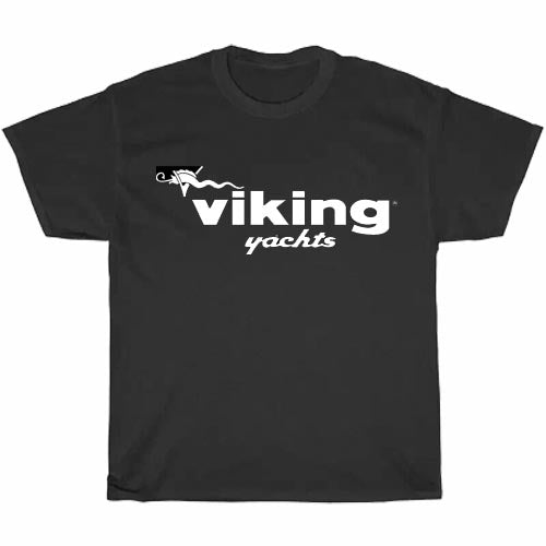 VIKING YACHTS BOATS MICROFIBER Logo Men's Unisex T Shirt Size S to 3XL