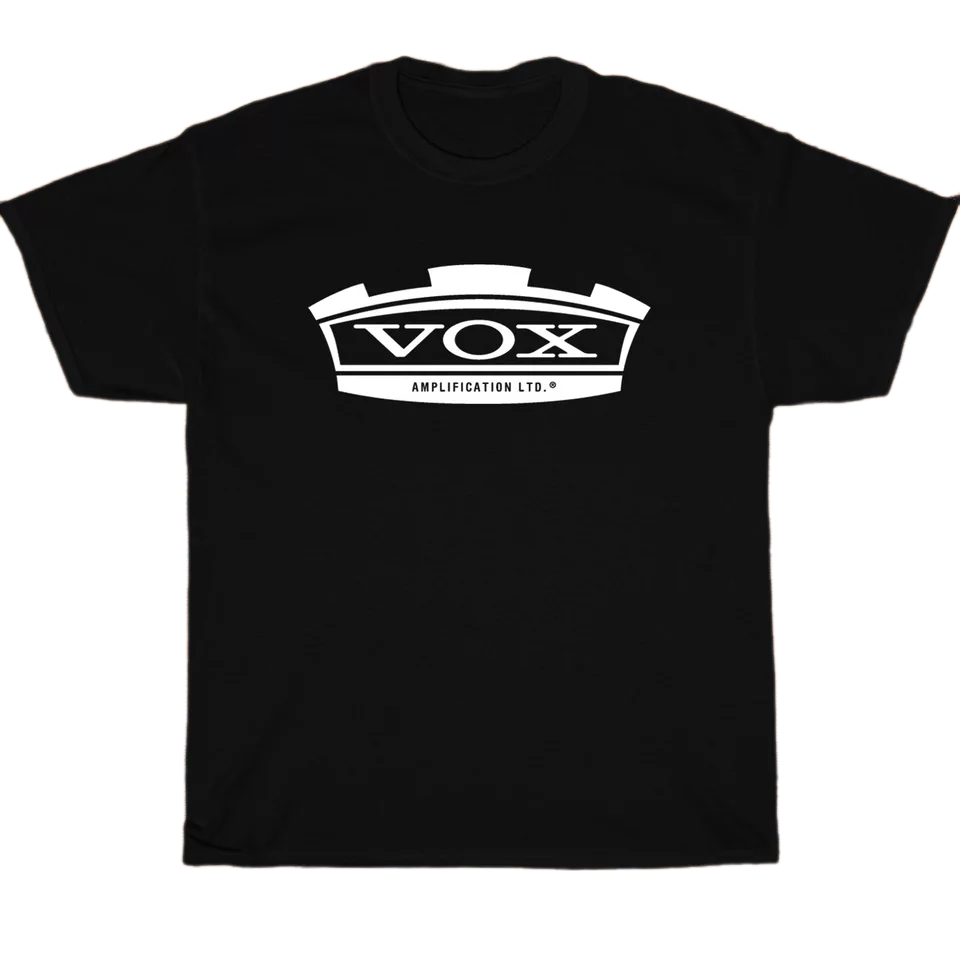 VOX Amplifiers Amps Logo Men's Unisex T Shirt Size S to 3XL