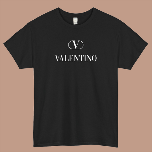 Valentino Brand Logo Mens Unisex Short Sleeve T-Shirt Size S-3XL