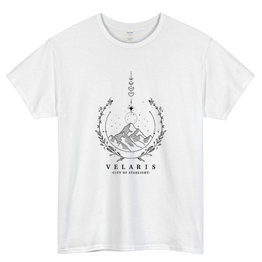 Velaris City Of Starlight Logo Mens Unisex Short Sleeve T-Shirt Size S-3XL - P