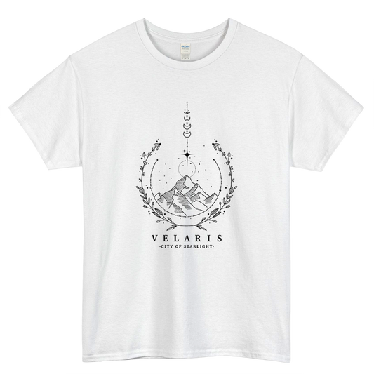 Velaris City Of Starlight Logo Mens Unisex Short Sleeve T-Shirt Size S-3XL - P