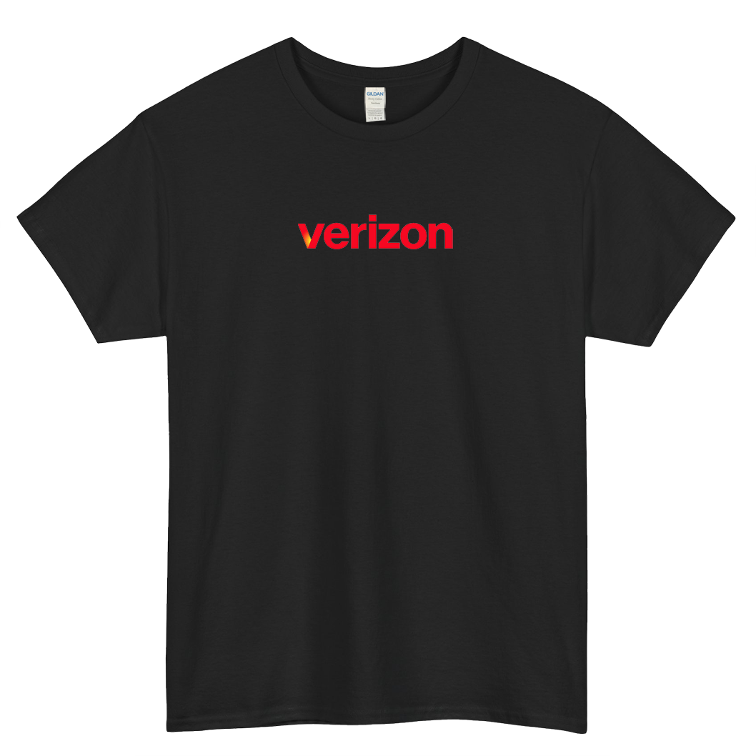 Verizon Logo  short SLEEVE T SHIRT -P