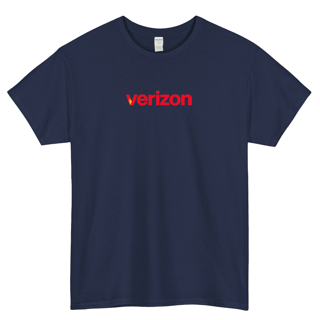 Verizon Logo  short SLEEVE T SHIRT -P