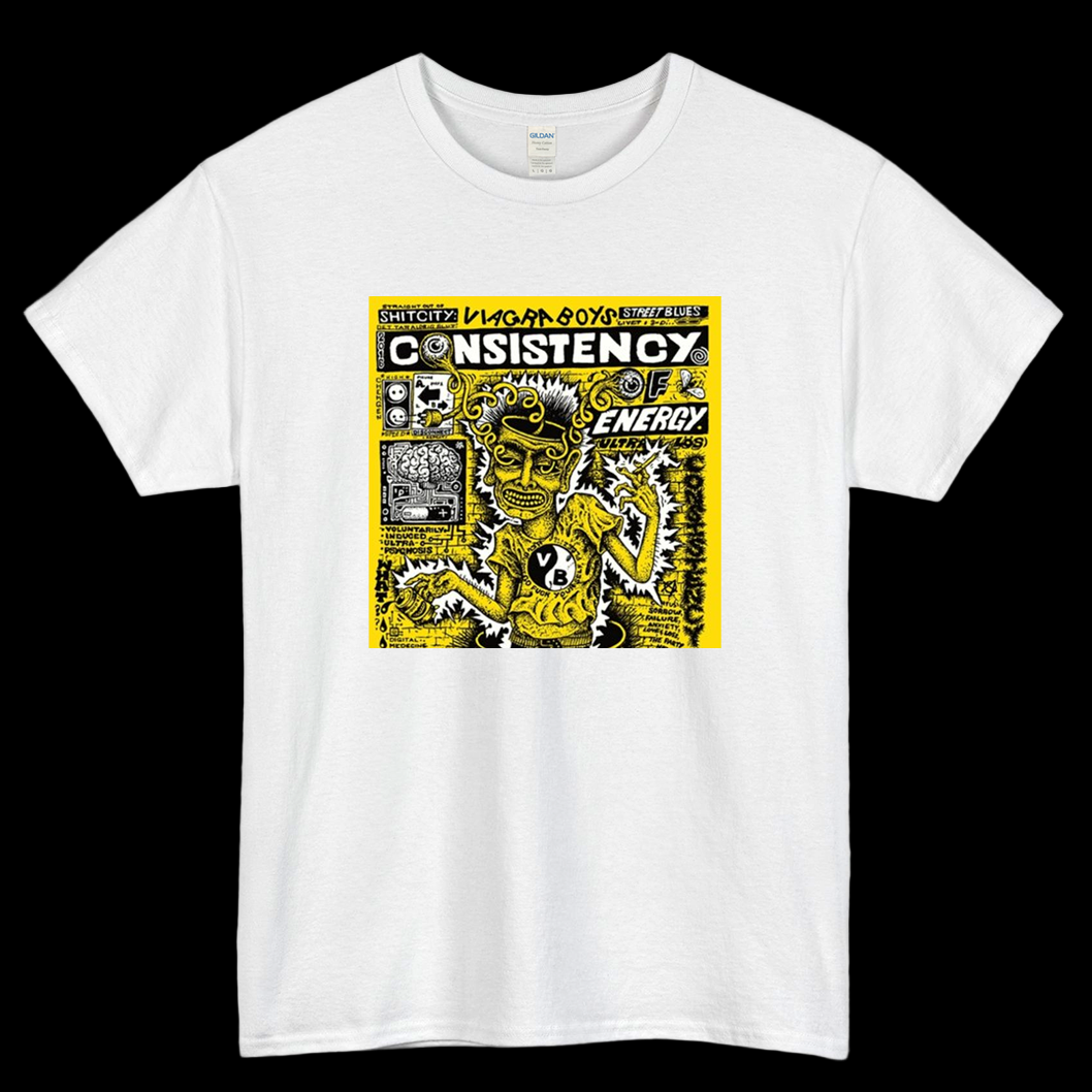 Via-gra-Boys Consistency of Energy Logo Mens Unisex Short Sleeve T-Shirt Size S-3XL - P