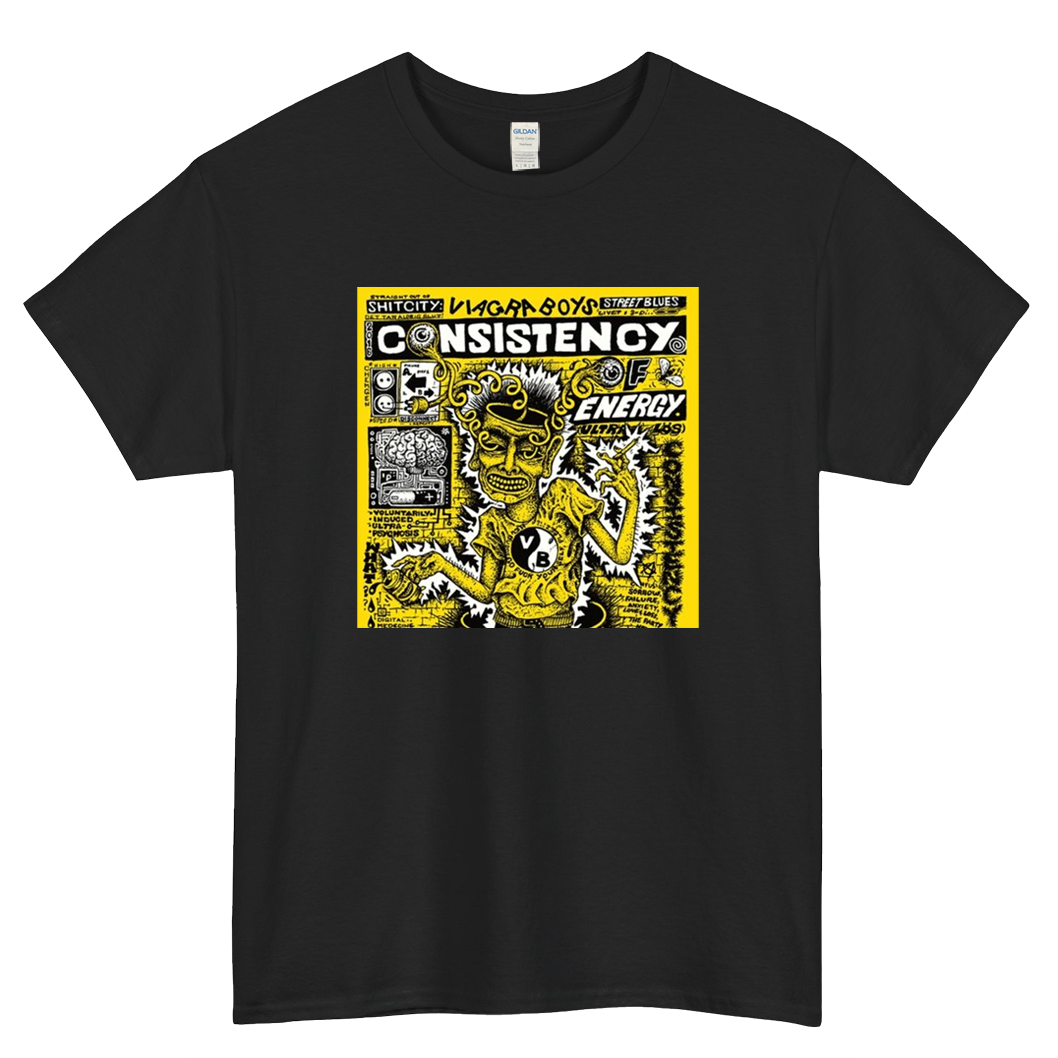Via-gra-Boys Consistency of Energy Logo Mens Unisex Short Sleeve T-Shirt Size S-3XL - P