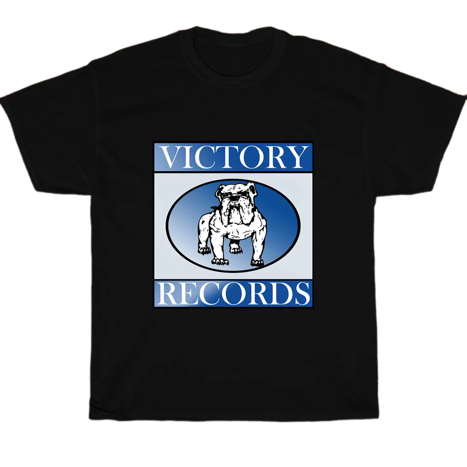 Victory Records Artists Label Logo Men's Unisex T Shirt Size S to 3XL