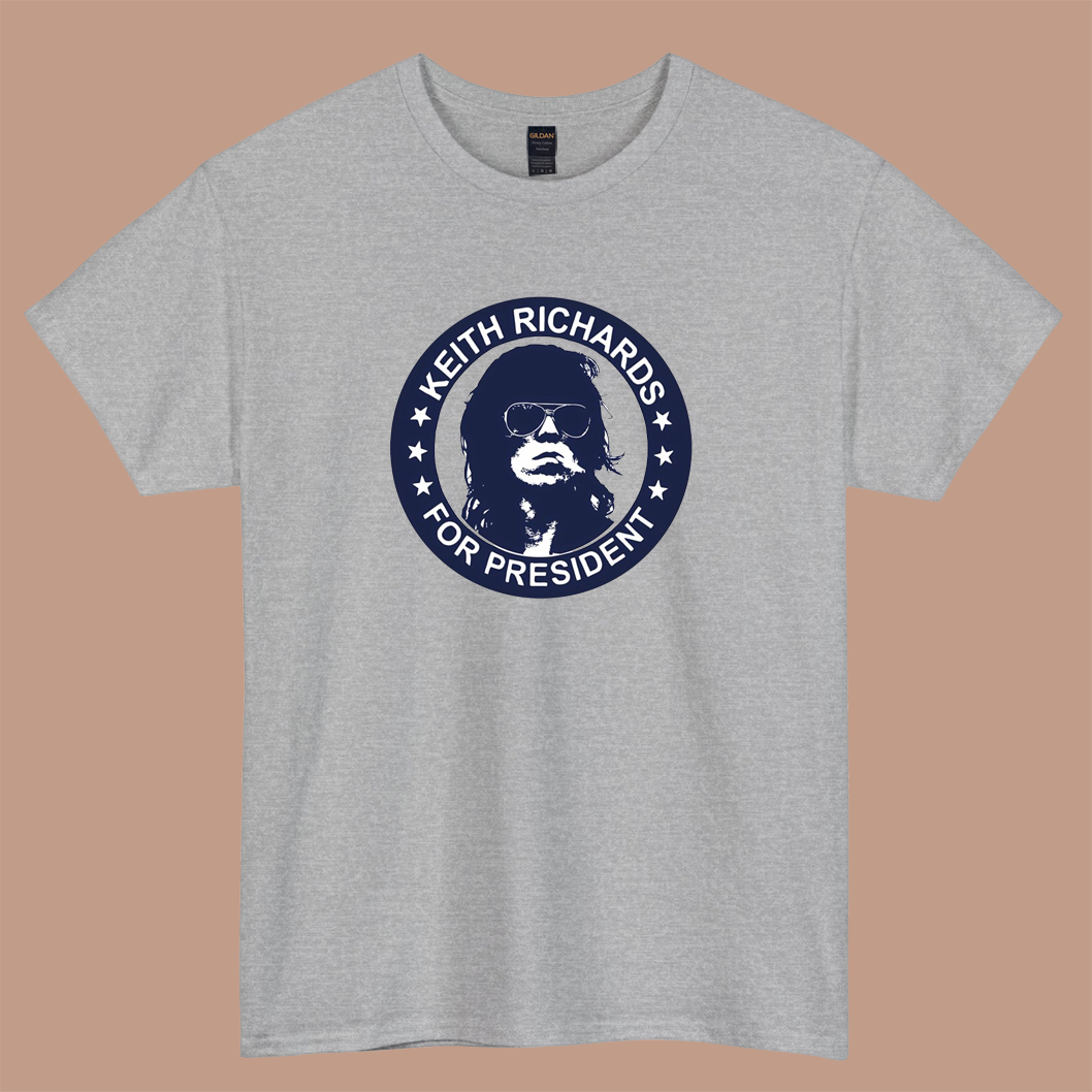 Keith Richards Vintage Music Band logo short sleeve t shirt S-5XL - P