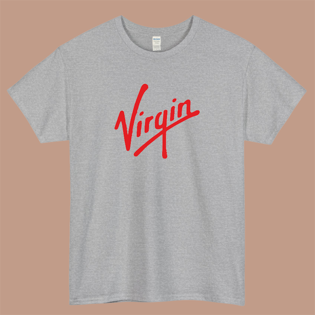 Virgin Logo Mens Unisex Short Sleeve T-Shirt Size S-3XL