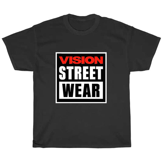 Vision Street Wear Logo Men's Unisex T Shirt Size S to 3XL
